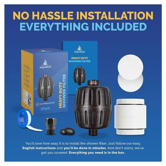 Aqua bliss Shower Head Filter in Oil Rubbed Bronze - Picture 5 of 7